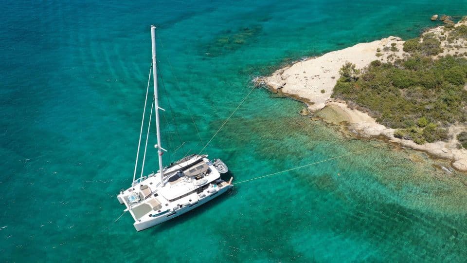 Exploration maritime : catamaran vers l'île du Dragon depuis Dakhla