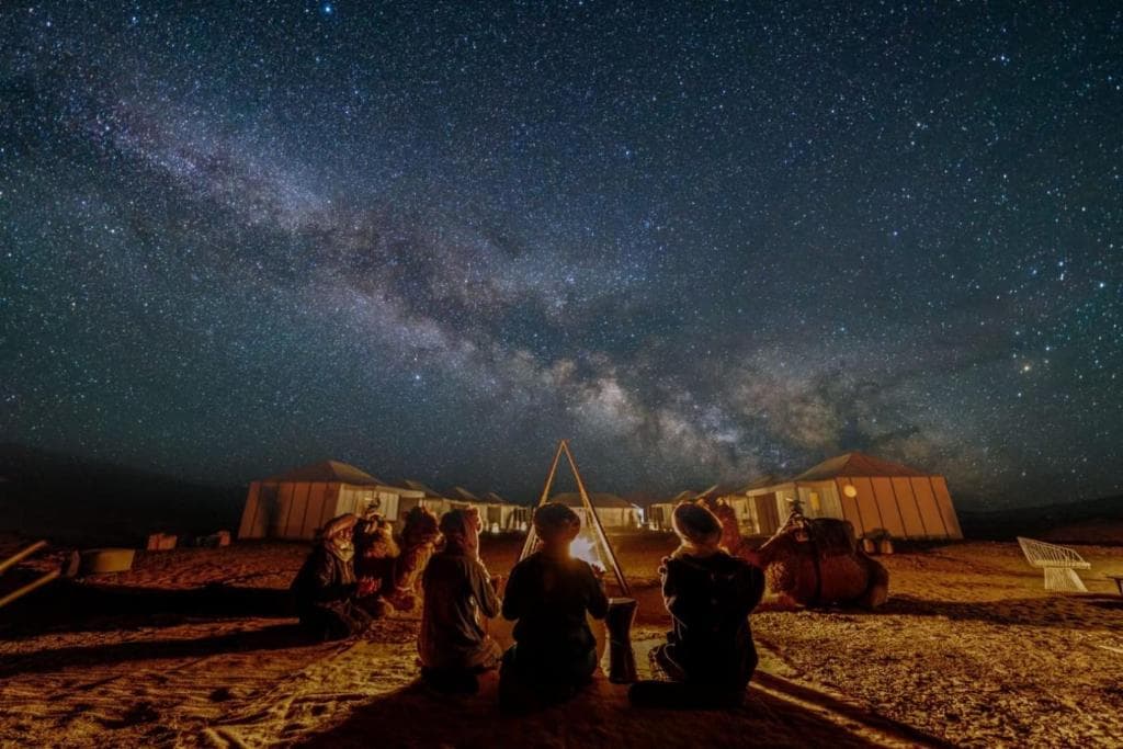 Sous les étoiles connectées de Merzouga