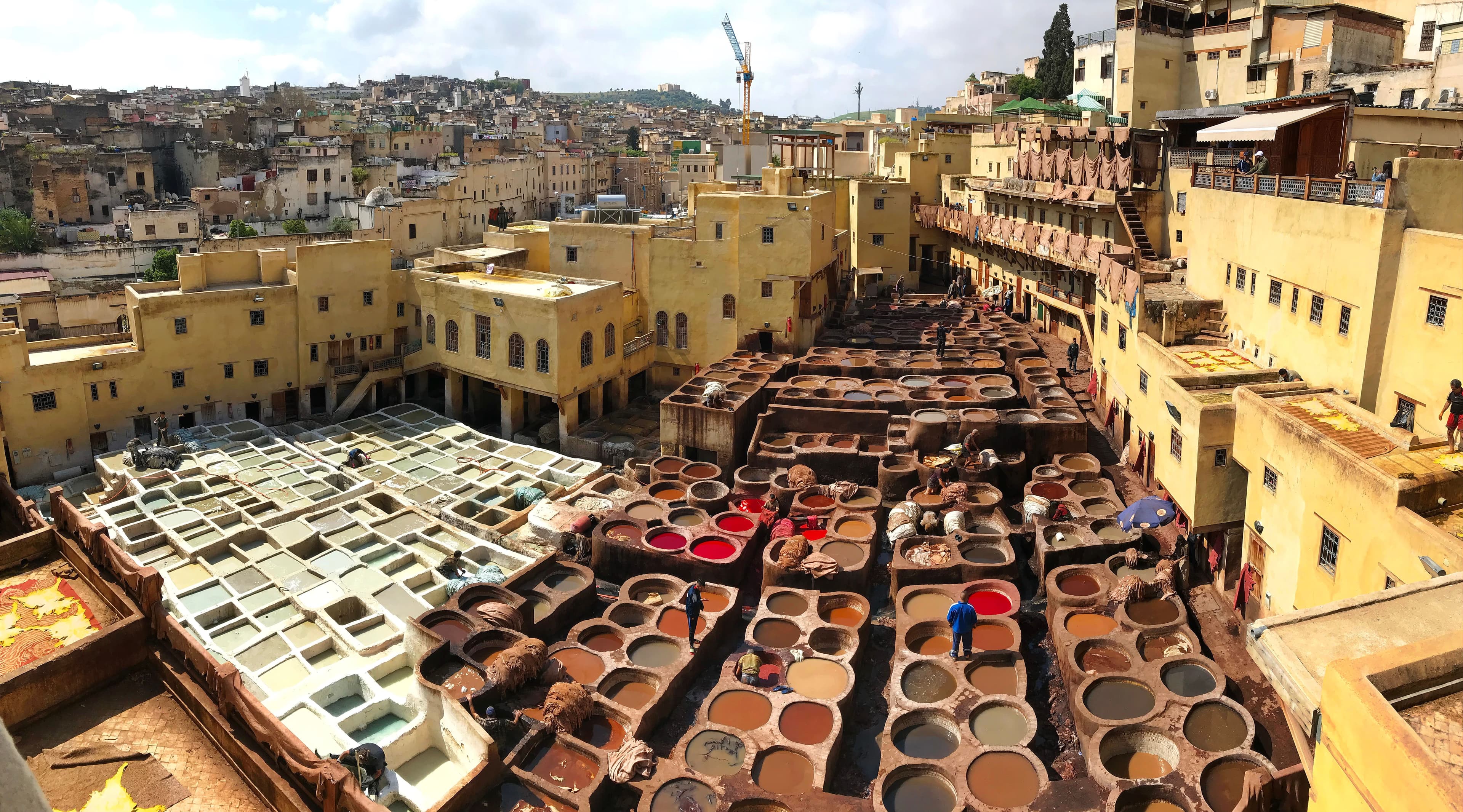 Explorez l'héritage séculaire des tanneurs de cuir au cœur de la Médina de Fès