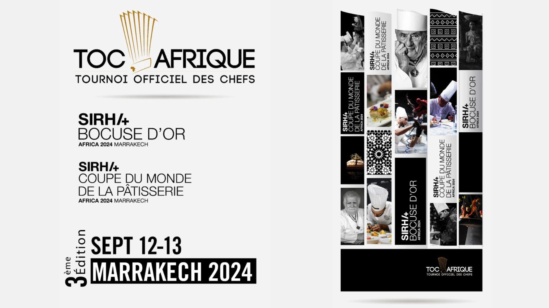 TOC Afrique 2024 : Les meilleurs chefs d'Afrique se donnent rendez-vous à Marrakech pour une compétition culinaire exceptionnelle